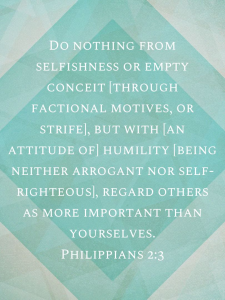Philippians 2:2-3